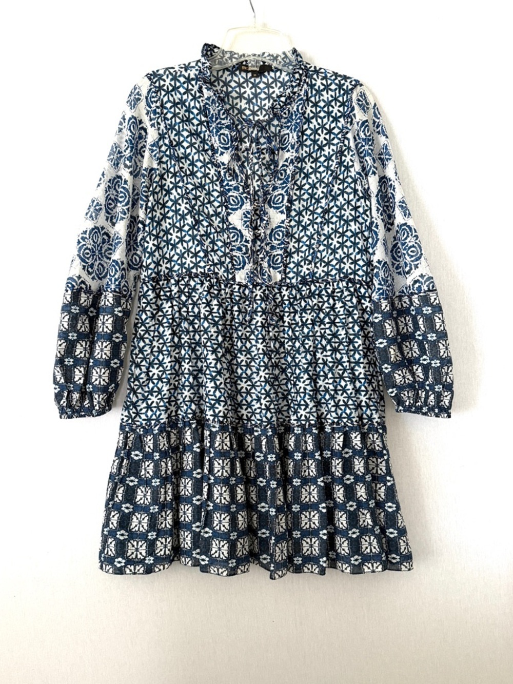 Maje Renzani Dress in Indigo - Picture 3 of 11